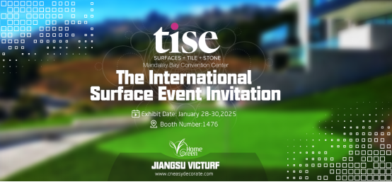 Victurf participe à l'exposition de Las Vegas, aborde activement les défis tarifaires et innove continuellement les produits de gazon artificiel