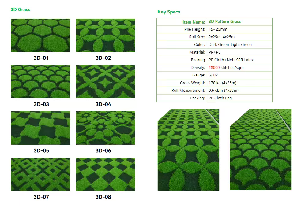 Gazon synthétique Jacquard 3D – Réinventer les espaces verts : quand
savoir-faire et esthétique